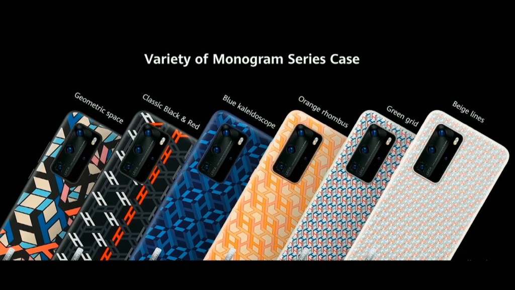 Huawei P40 Pro Monogram series case line-up