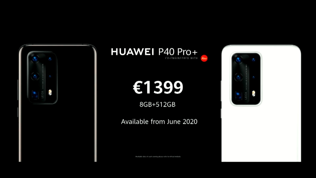 Huawei P40 Pro Plus €1399