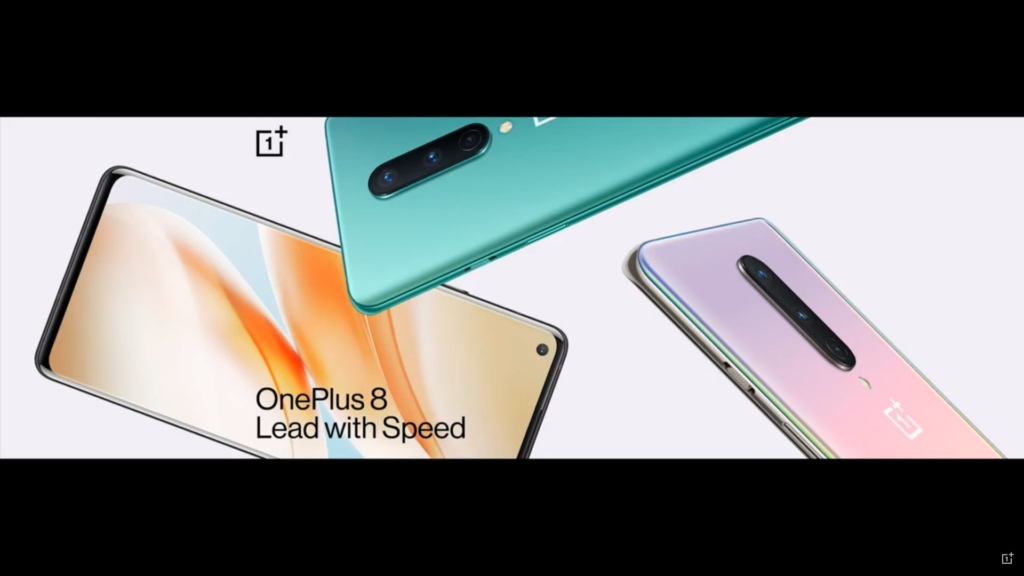 OnePlus 8 comes in these three colors